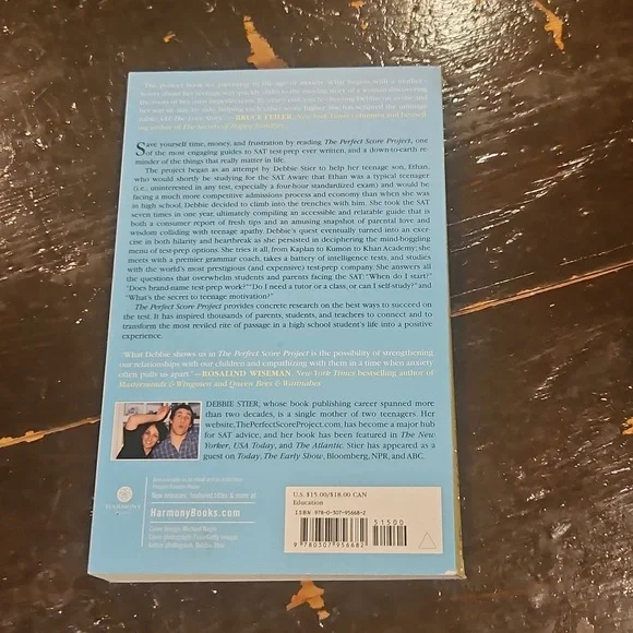 The Perfect Score Project Paperback - Picture 3 of 3